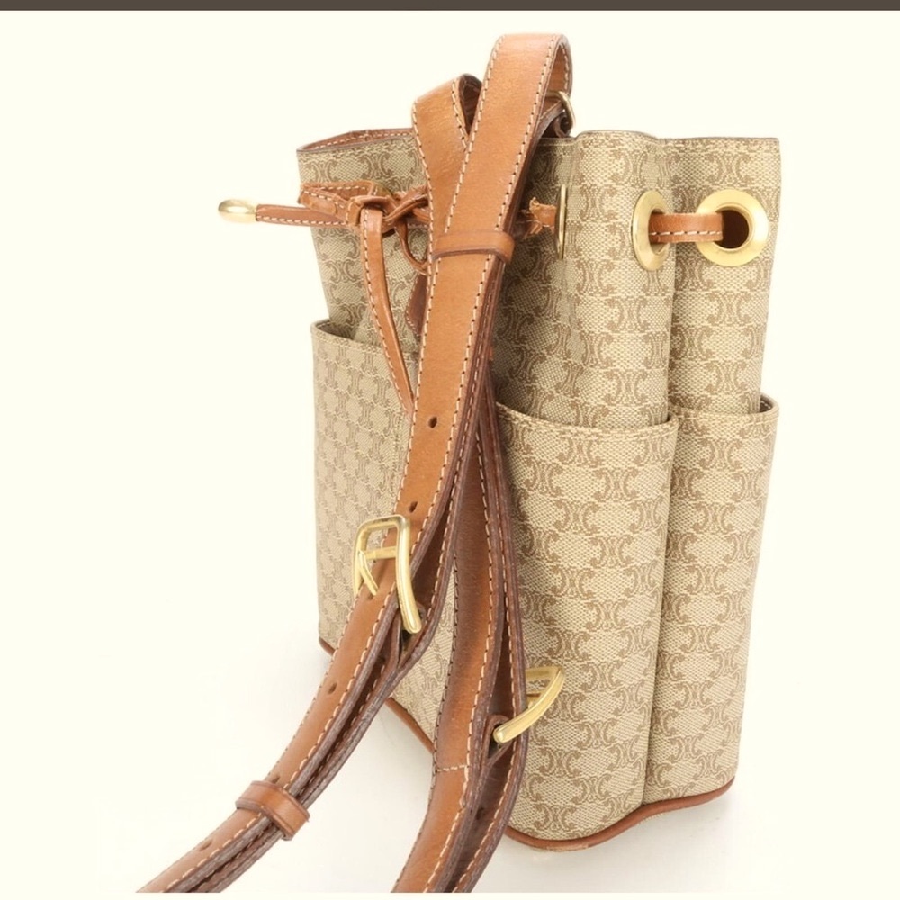 Celine Macadamia Beige and Brown Bucket Bag - Picture 5 of 17